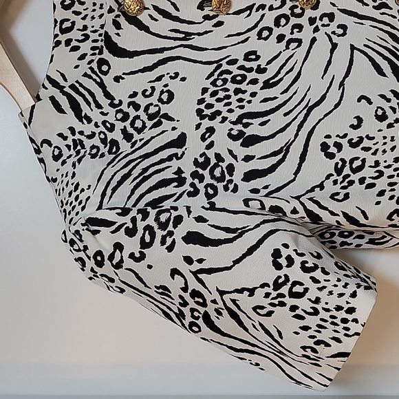 VTG | Lady Carol Animal Print Blazer - Picture 3 of 5